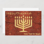 ファーノースChanukkah – 内部樺の木樹皮 シーズンカード (正面/裏面)