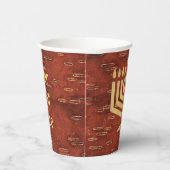 ファーノースChanukkah – 内部樺の木樹皮 紙コップ (右)