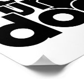 ファーパパおもしろいファーザーズデイシャツキャット&ドッグ恋人 ポスター (角)