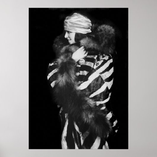 ファーファッション, 1920年代 ポスター (正面)