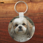 ファーフェースキーチェーン キーホルダー (正面)