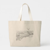 ファーベイシクラックスコットランドトートバッグ ラージトートバッグ (裏面)