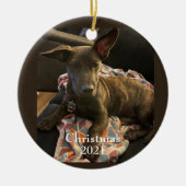 ファーベビークリスマスオーナメント セラミックオーナメント (正面)