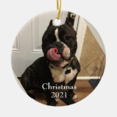 ファーベビークリスマスオーナメント セラミックオーナメント (正面)