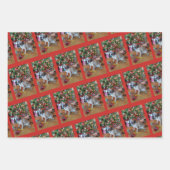 ファーベビークリスマスラッピング紙 ラッピングペーパーシート (正面3)