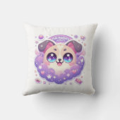 ファーベビーズ常時かわいい子犬の装飾用クッション クッション (裏面)