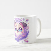 ファーベビー常に可愛い子犬のマグカップ愛犬家 コーヒーマグカップ (正面右)