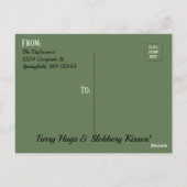 「ファーベビー」新犬発表 ポストカード (裏面)