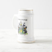 ファーマナチビアスタイン ビールジョッキ (正面左)