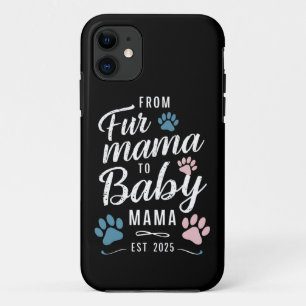 ファーママからベビーママへ 2025年創立 犬 猫 ママ iPhone 11 ケース