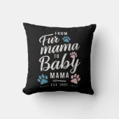 ファーママからベビーママエスト2025犬猫ママ クッション (正面)