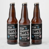 ファーママからベビーママエスト2025犬猫ママ ビールラベル (ボトル)