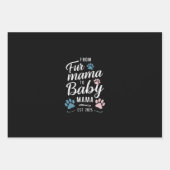 ファーママからベビーママエスト2025犬猫ママ ラッピングペーパーシート (正面)