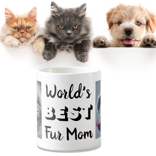 ファーママのパーソナライズされた写真 コーヒーマグカップ