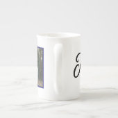 ファーママカスタムペット写真 ボーンチャイナマグカップ (裏面)