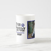 ファーママカスタムペット写真 ボーンチャイナマグカップ (正面)