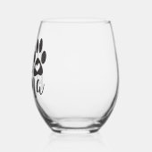 ファーママ ステムなしワイングラス (左)