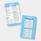 ファーマングクイックリファレンスバッジ バッジ (表裏)