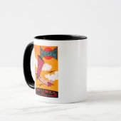 ファーマン・ブラザーズ航空F-170モノプレーンポスター マグカップ (正面左)