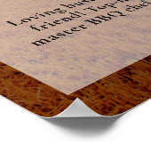 ファーマーのライフセレブレーション カスタム写真、葬儀 ポスター (角)