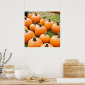 ファーマーズマーケットで売るカボチャ ポスター (キッチン)