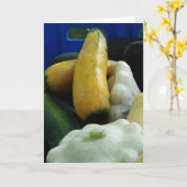 ファーマーズマーケットで生産する カード (黄色い花)