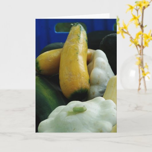 ファーマーズマーケットで生産する カード (黄色い花)