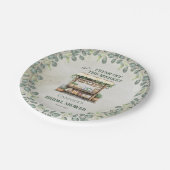 ファーマーズマーケットのスタンド ウェルカム ブライダルシャワー ペーパープレート (アングル)