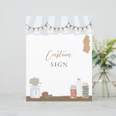 ファーマーズマーケットカスタムパーティー標識 (スタンド正面)