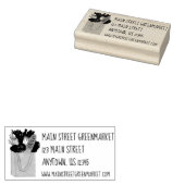 ファーマーズマーケットグリーンマーケットスーパーショッピング食品 ラバースタンプ (押印)