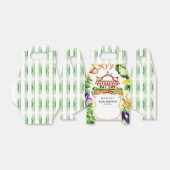 ファーマーズマーケットシンプルリトル赤ちゃんシャワー フェイバーボックス (折り畳みなし)