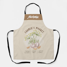 ファーマーズマーケットパーソナライズされた園芸 エプロン