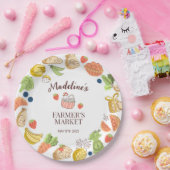 ファーマーズマーケットパーティーファームフレッシュプロデュース ペーパープレート (パーティー)