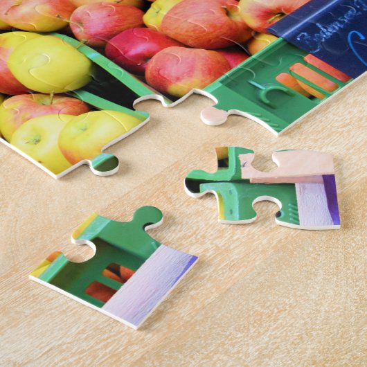 ファーマーズマーケットピッキング – 11x14 - 252個。 ジグソーパズル (側面)