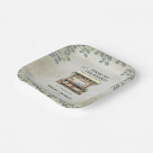 ファーマーズマーケットファームスタンドウェルカムブライダルシャワー ペーパープレート (傾斜あり)