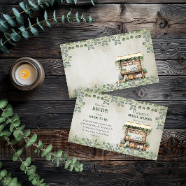 ファーマーズマーケットファームスタンド呼び出しレシピの挿入 エンクロージャーカード