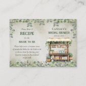 ファーマーズマーケットファームスタンド呼び出しレシピの挿入 名刺 (正面)