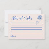 ファーマーズマーケットフラワーブーケアドバイス&ウィッシュ ノートカード (正面)