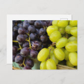 ファーマーズマーケットブドウ ポストカード (正面/裏面)