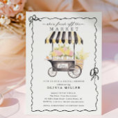 ファーマーズマーケットブライダルシャワー招待 招待状