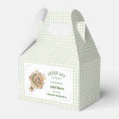 ファーマーズマーケットブライダルシャワー フェイバーボックス (正面サイド)