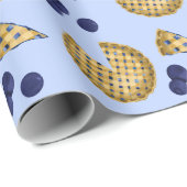 ファーマーズマーケットブルーベリーパイサマーピクニック ラッピングペーパー (ロールコーナー)