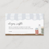 ファーマーズマーケットベビーおむつラッフルエンクロージャカード エンクロージャーカード (正面)