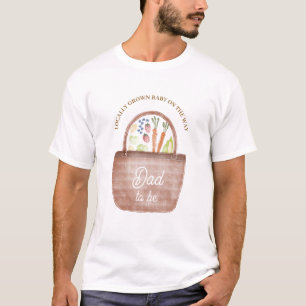 ファーマーズマーケットベビーシャワーお父さんに Tシャツ
