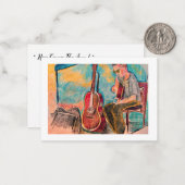 ファーマーズマーケットミュージシャンノートカード ノートカード (正面/裏面インサイチュ)