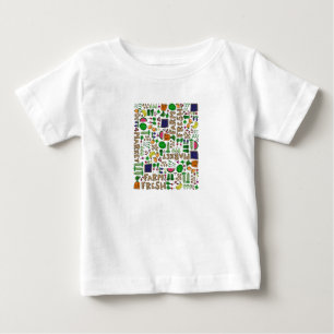 ファーマーズマーケットメドレー ベビーTシャツ