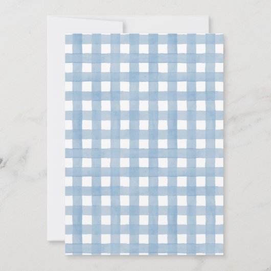 ファーマーズマーケットリトルボーイ赤ちゃんシャワー 招待状 (裏面)