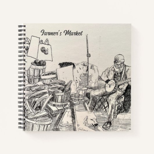ファーマーズマーケット元帳 ノートブック (正面)