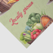 ファーマーズマーケット地元で育った赤ちゃんシャワーギフト 薄葉紙 (詳細)