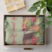 ファーマーズマーケット地元で育った赤ちゃんシャワーギフト 薄葉紙 (ギフト)